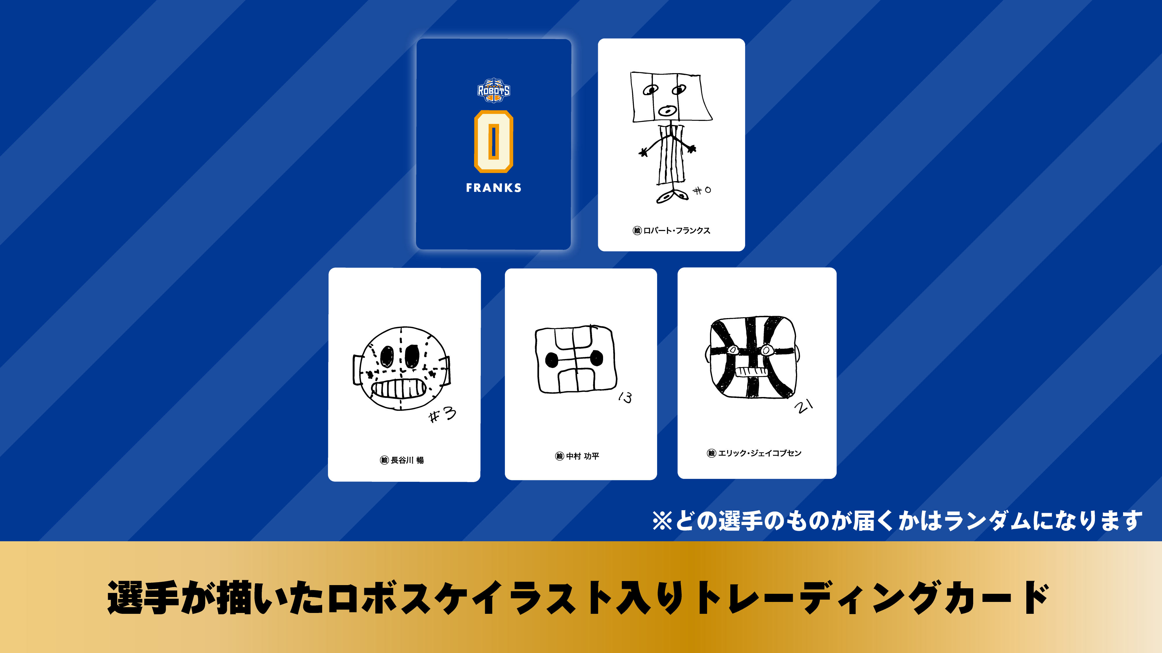 抽選で14名様にロボスケ似顔絵トレカをプレゼント！ロボスケアンケート